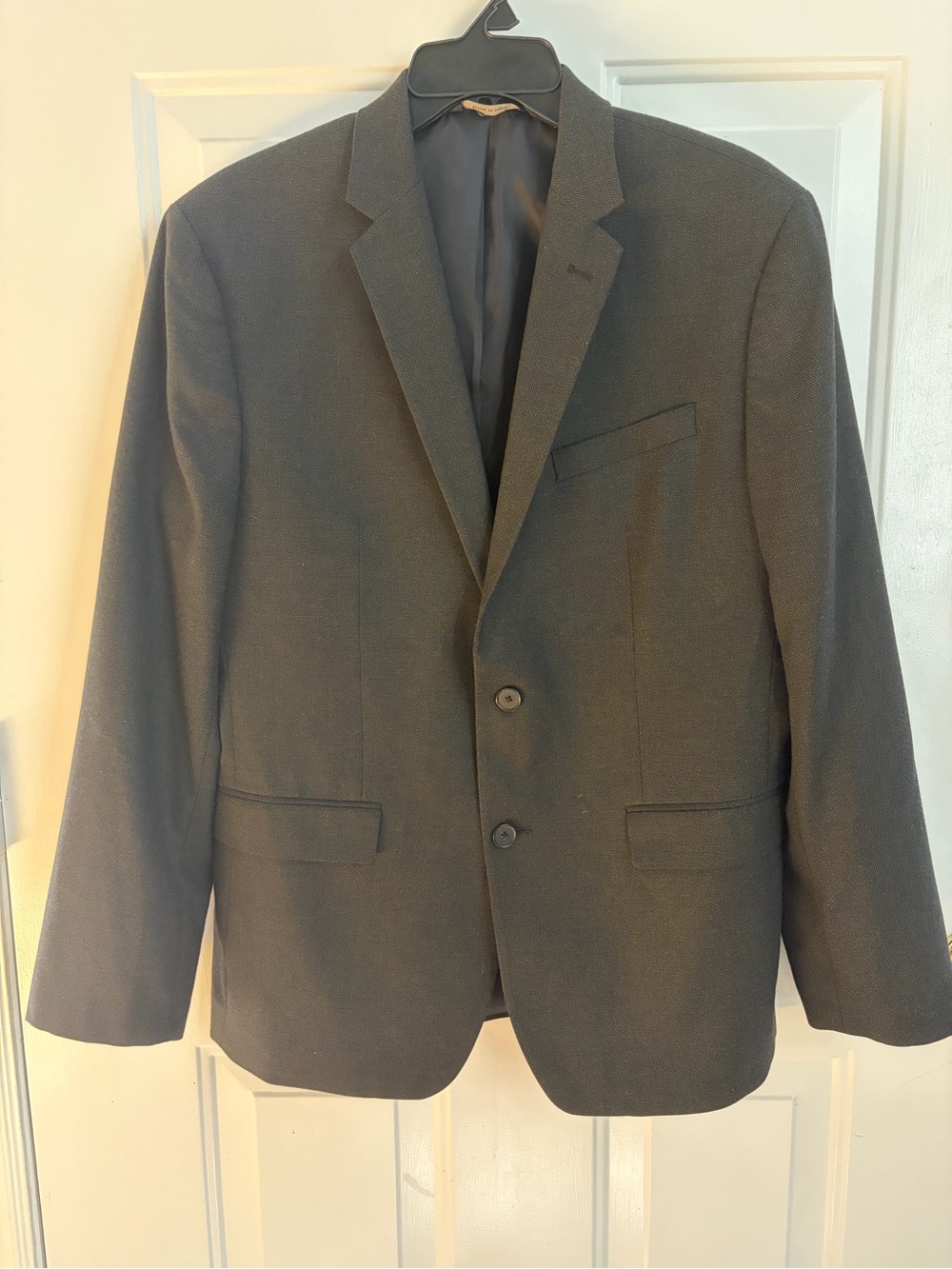 Banana Republic Men's Dark Gray Two-Button Sport Coat